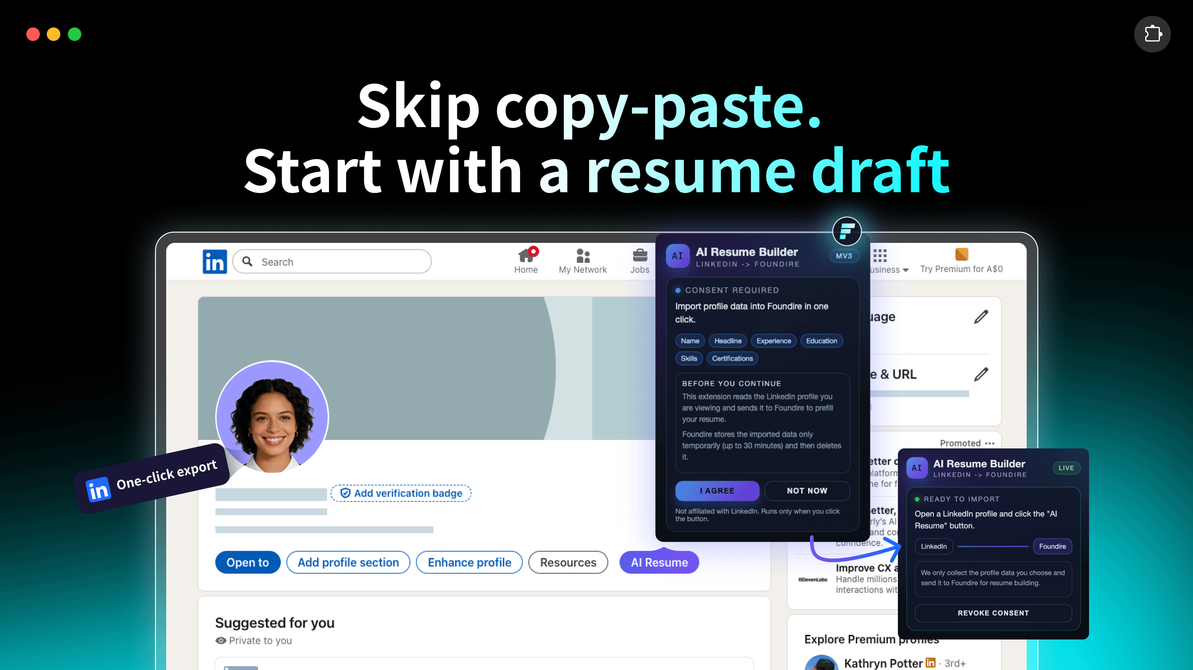 Resume Builder by Foundire screenshot 3