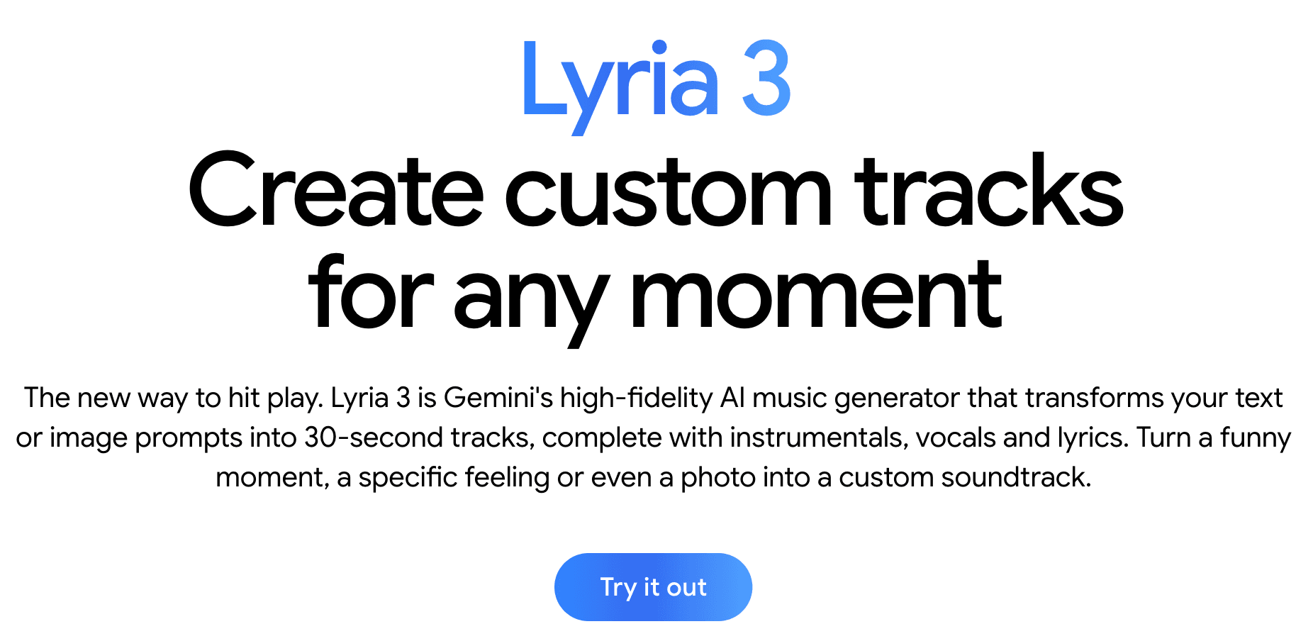 Lyria 3 by Google Deepmind screenshot 2