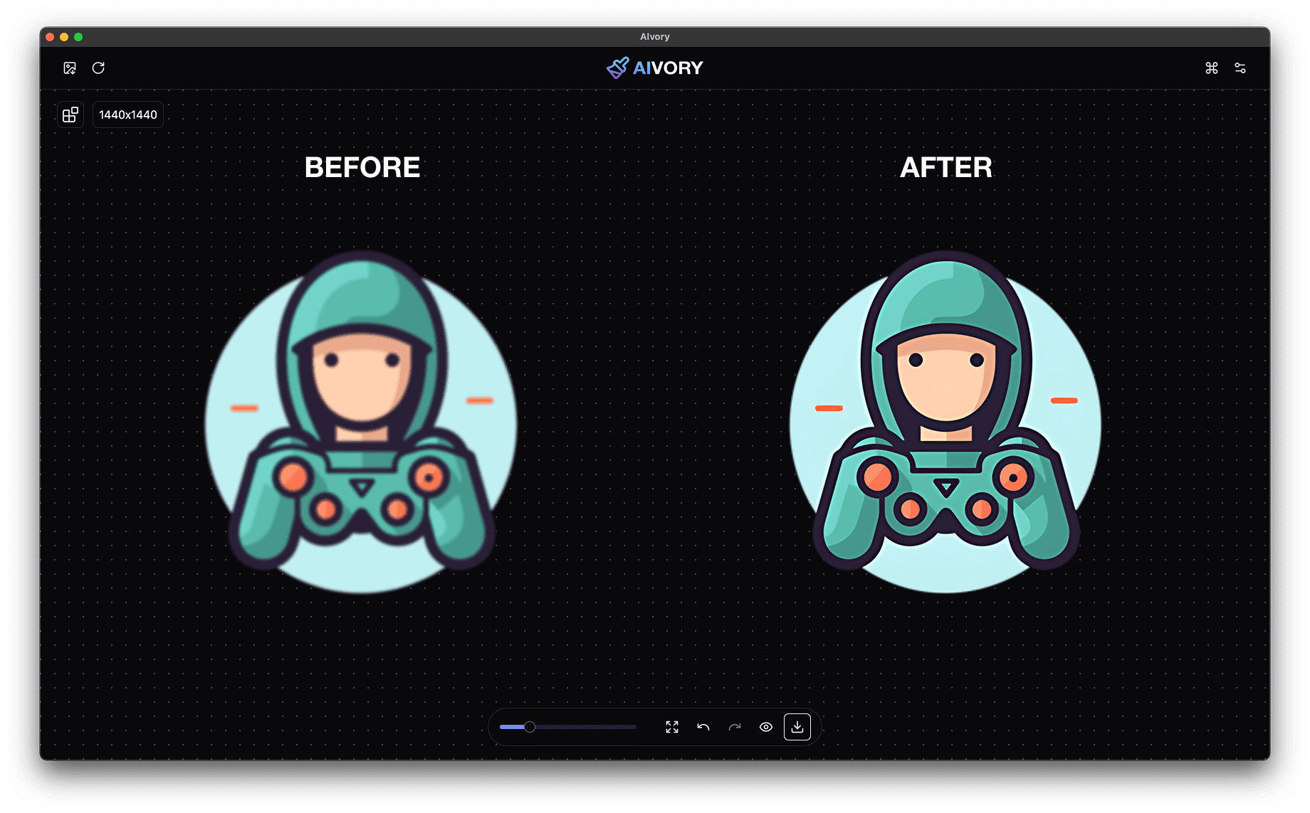 AIvory. Local AI Photo Retouch screenshot 3