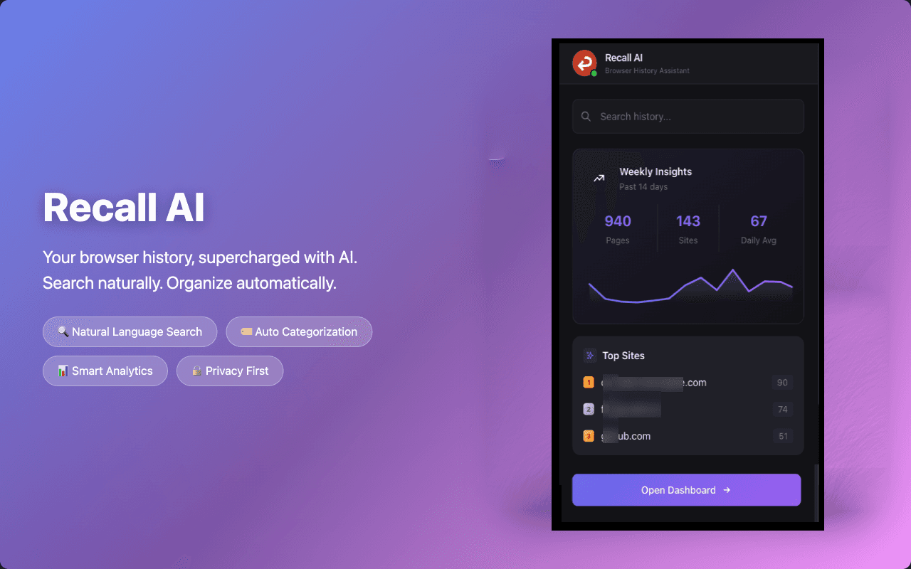 Recall AI screenshot 2