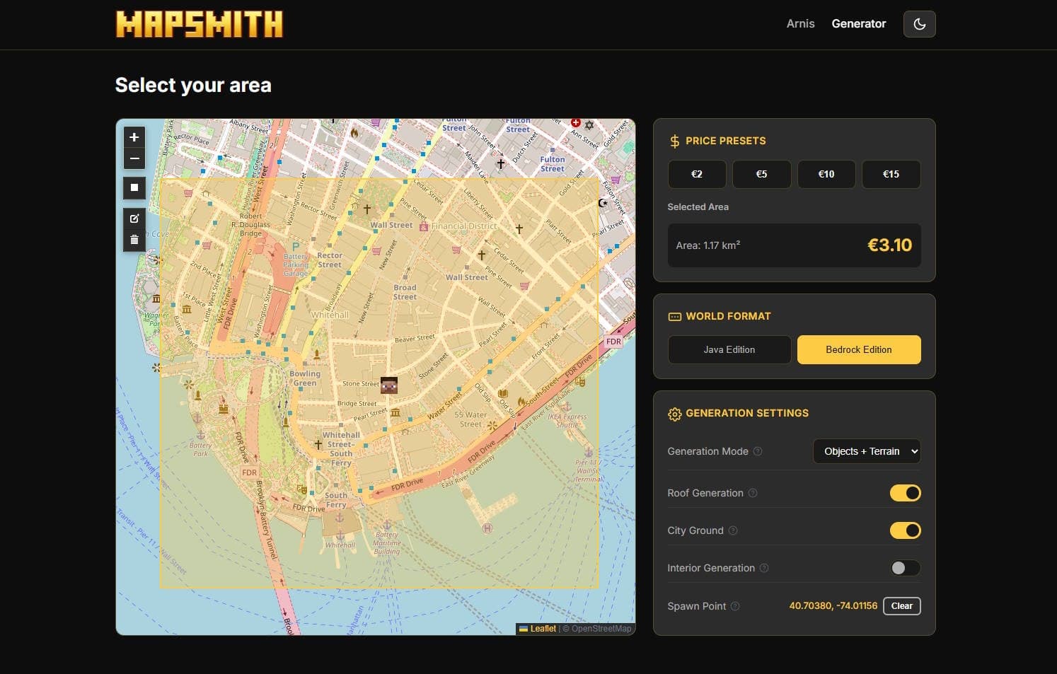 Arnis MapSmith screenshot 5