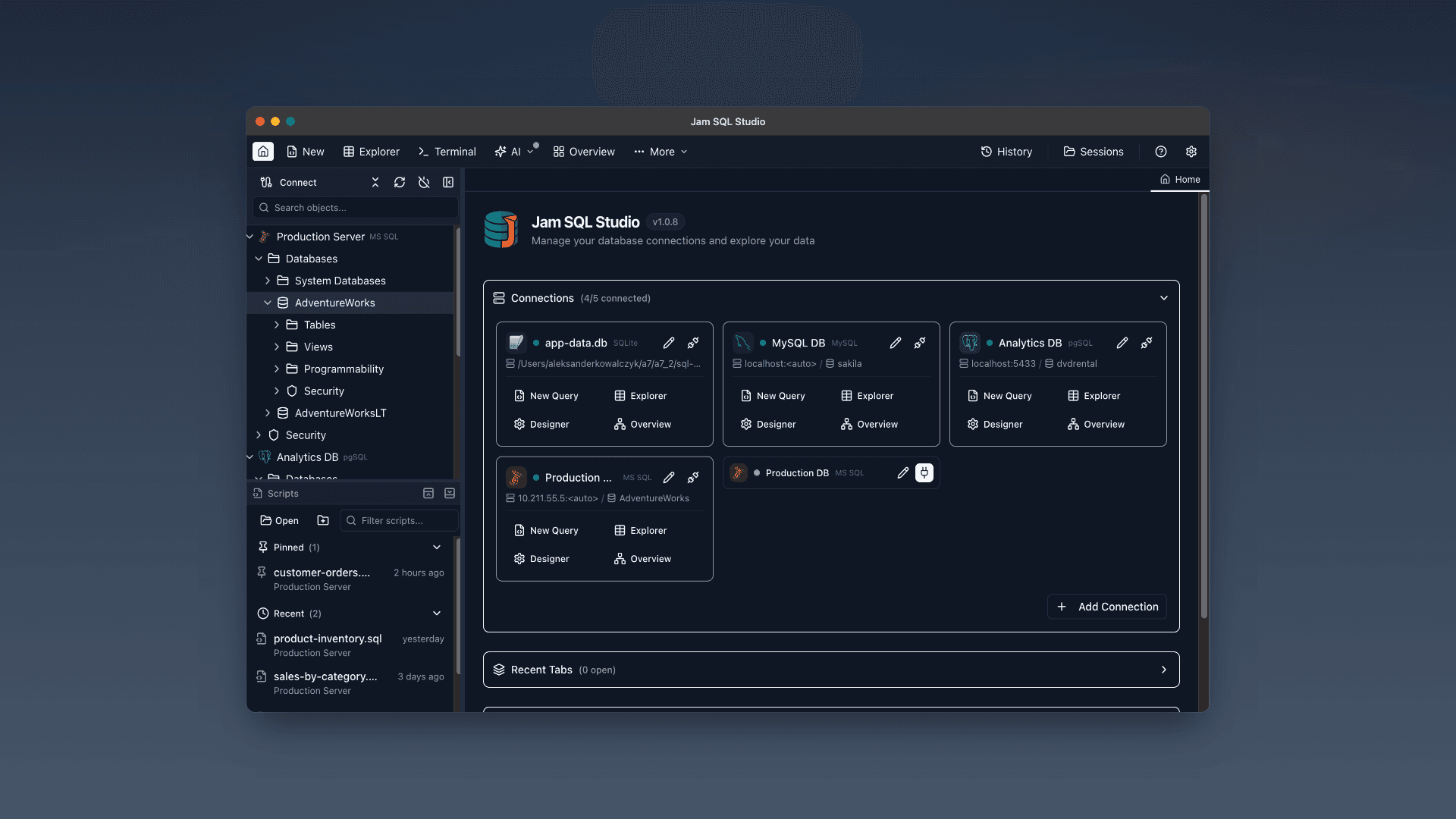Jam SQL Studio screenshot 11