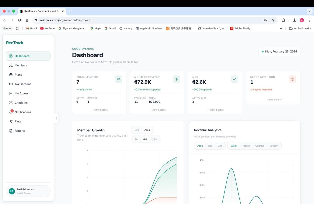 ReeTrack screenshot 10