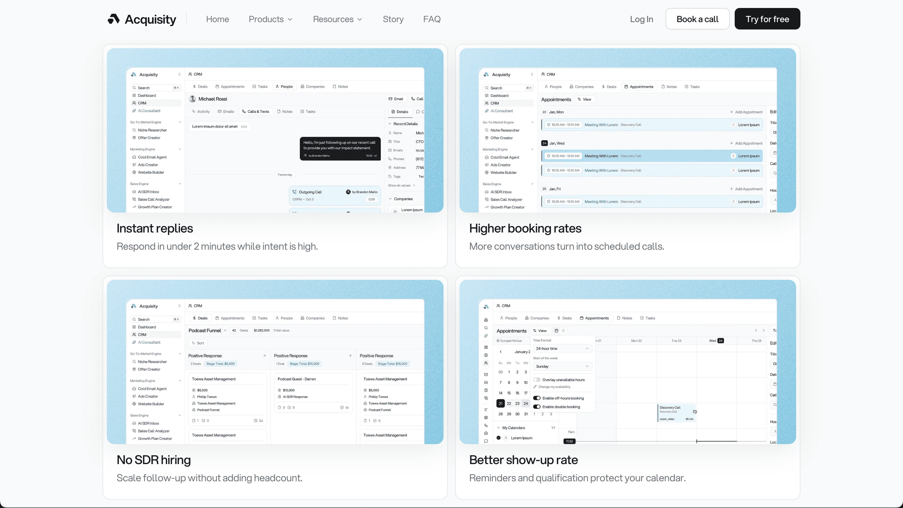 Acquisity screenshot 3