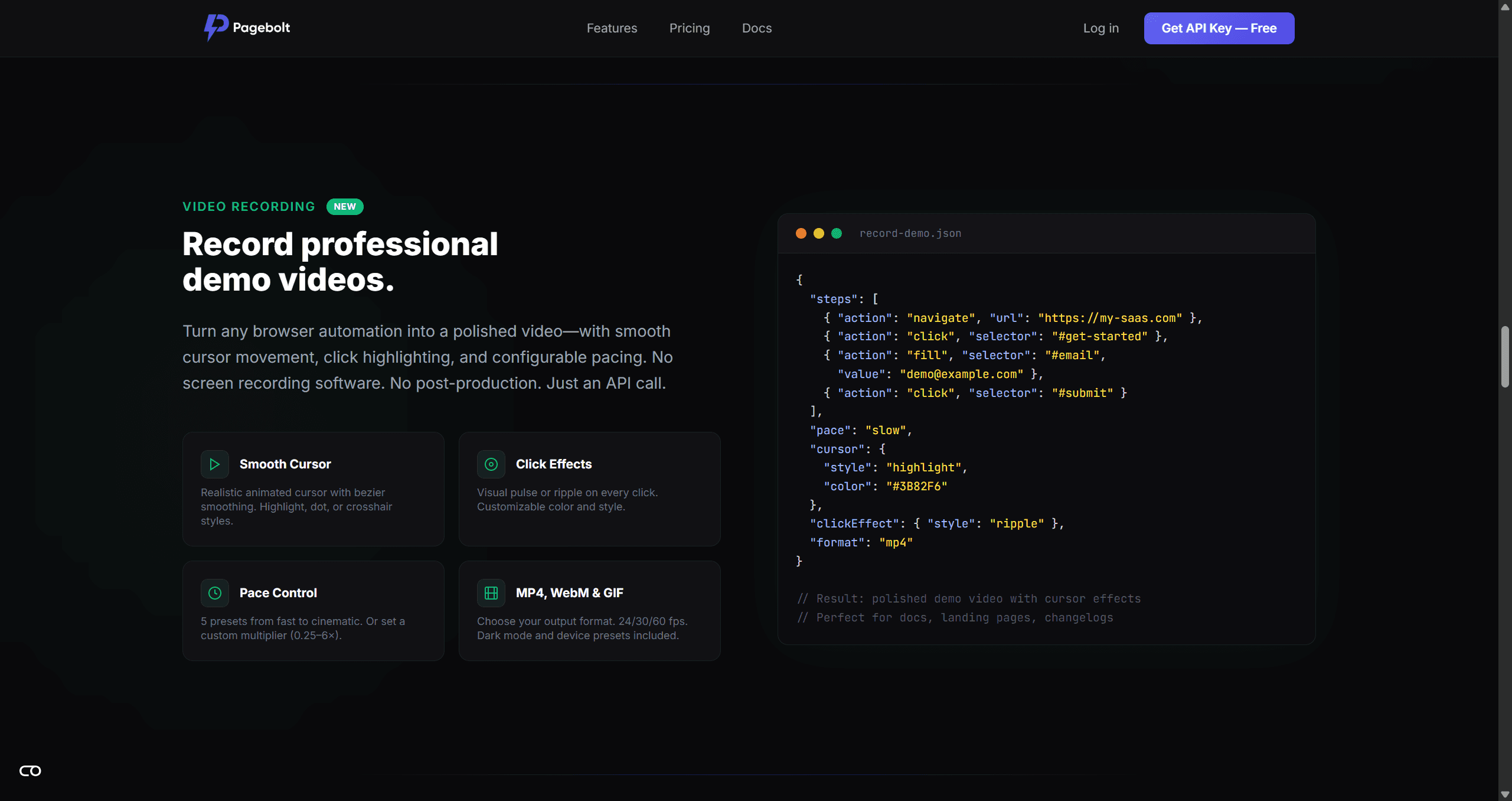 Pagebolt screenshot 4