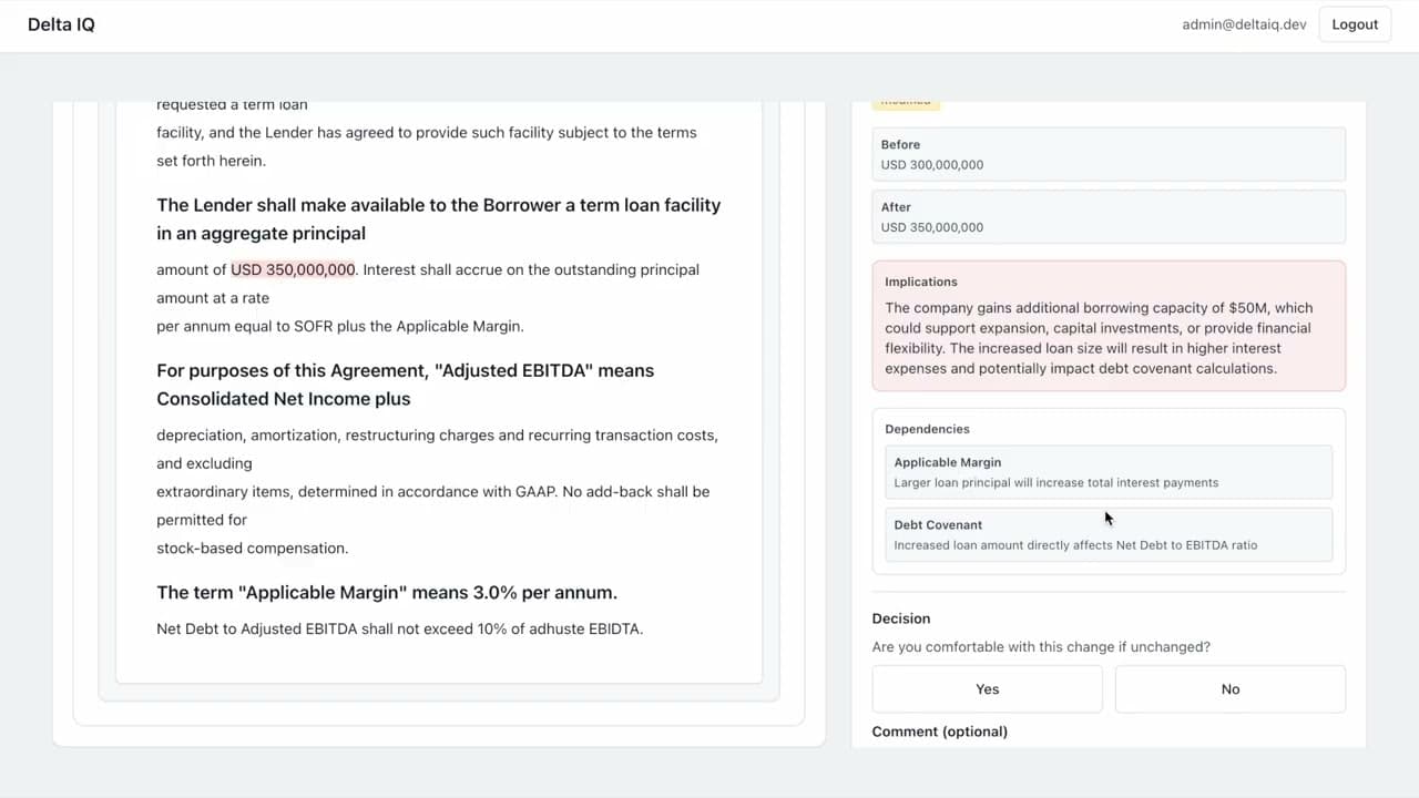 Delta IQ screenshot 1