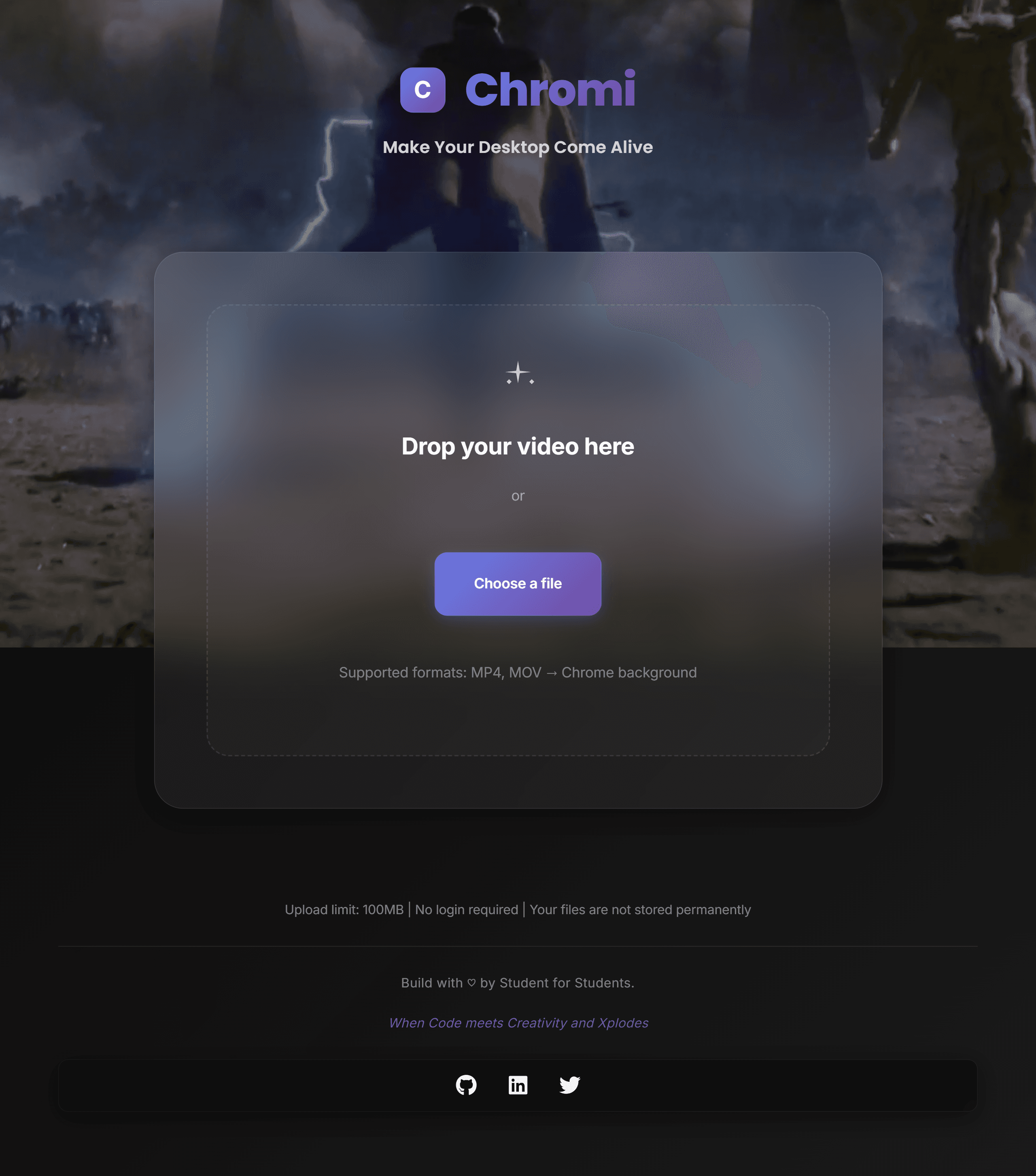 Chromi screenshot 1