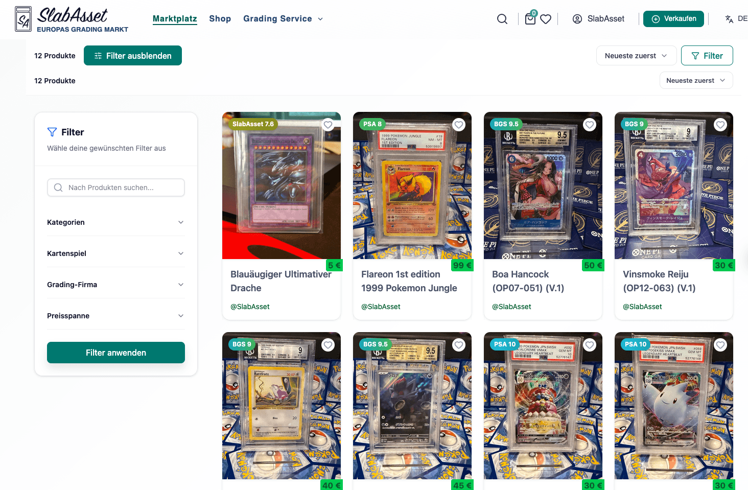 SlabAsset screenshot 2