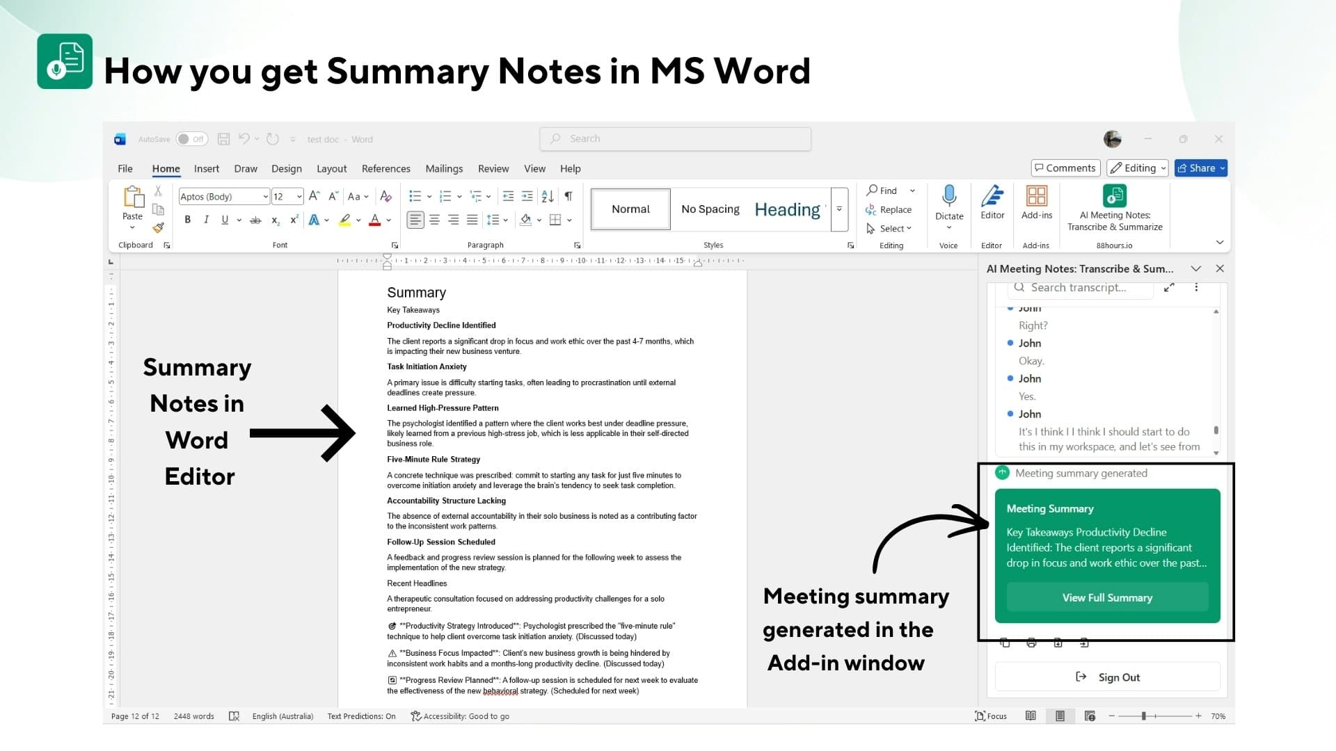 AI Meeting Notes screenshot 5