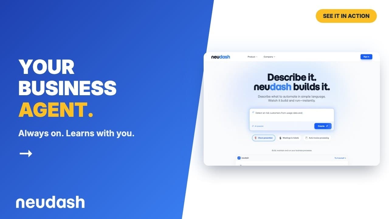 Neudash screenshot 1