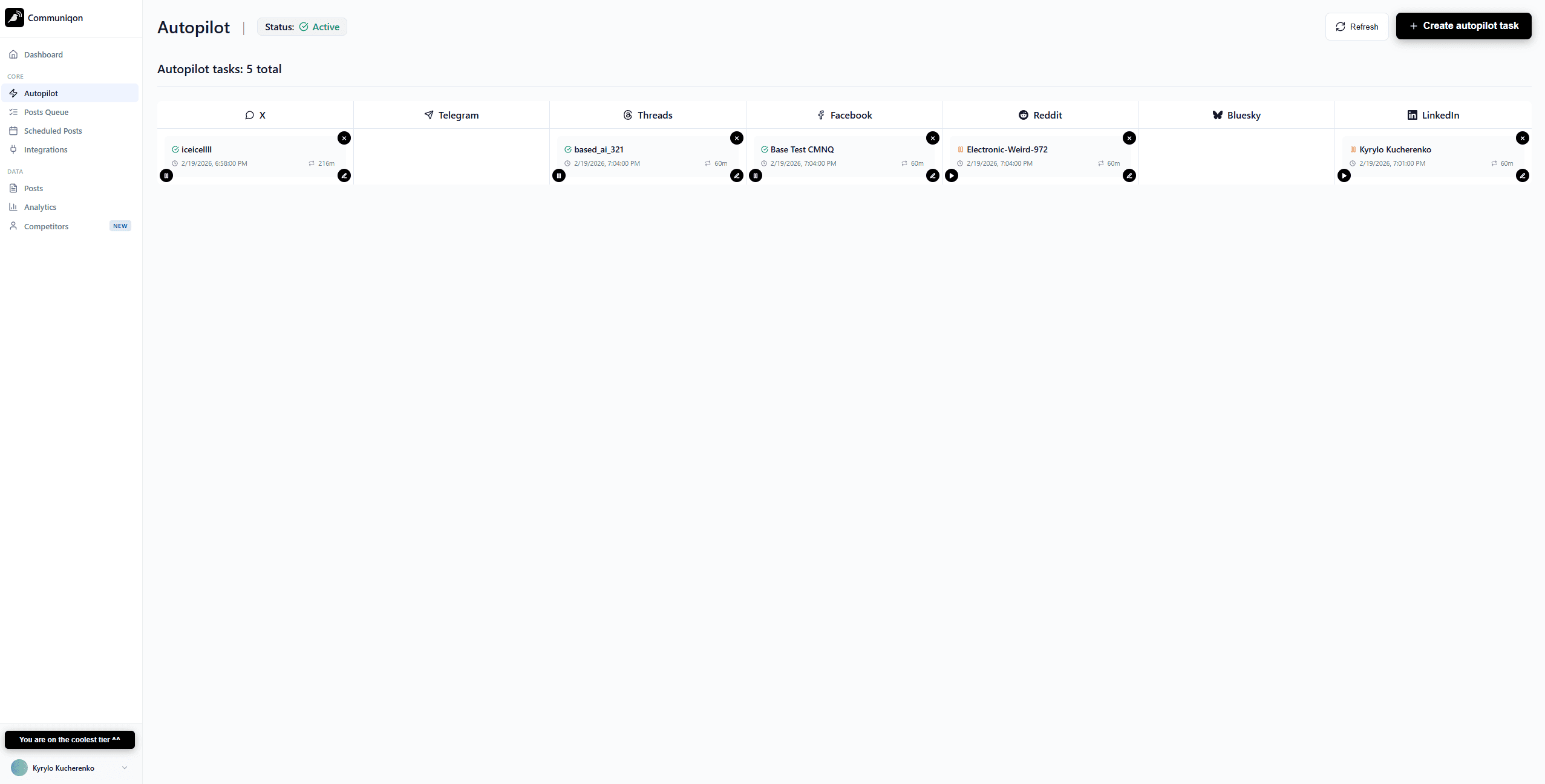 Communiqon screenshot 1