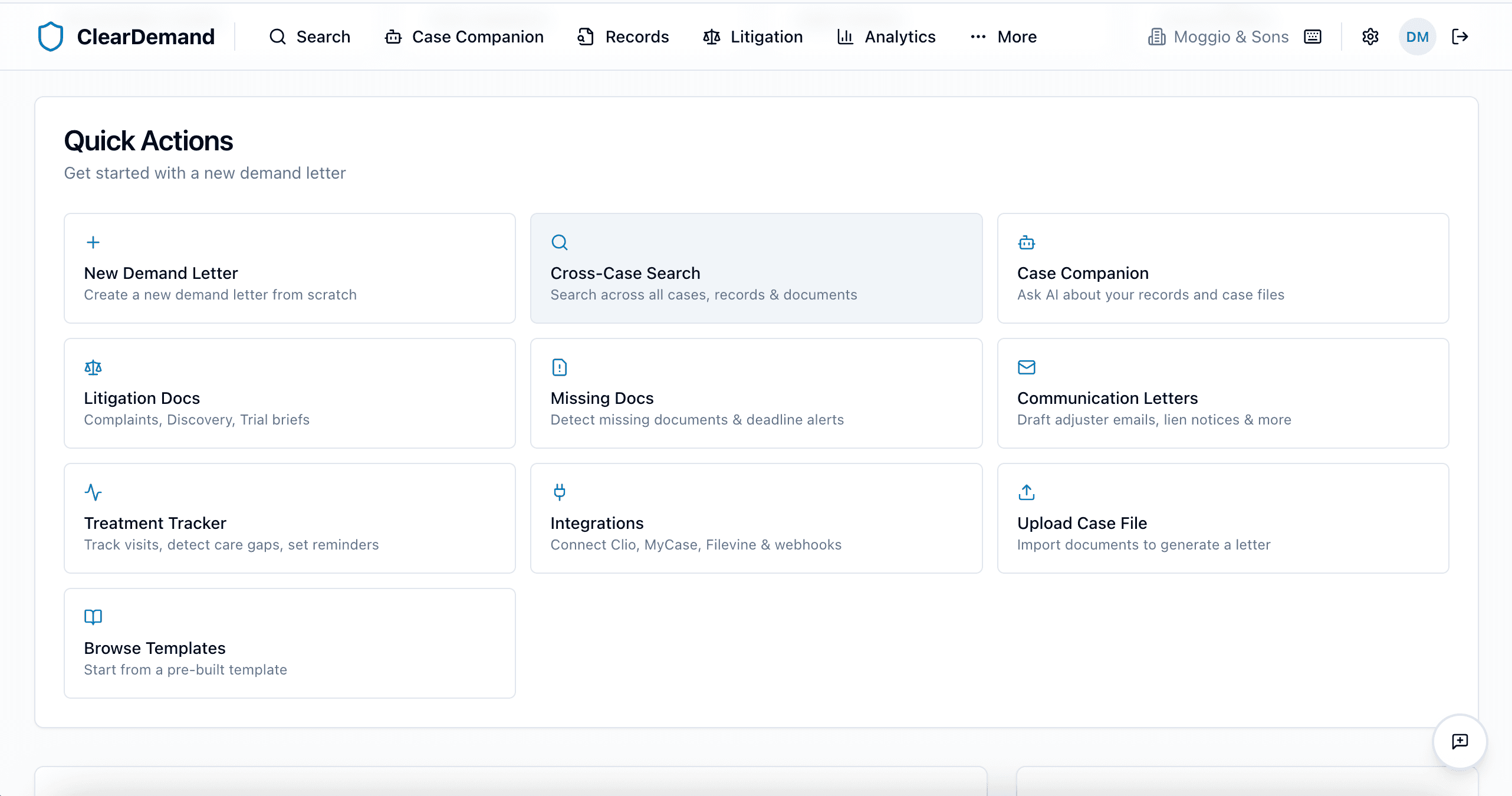 ClearDemand screenshot 2
