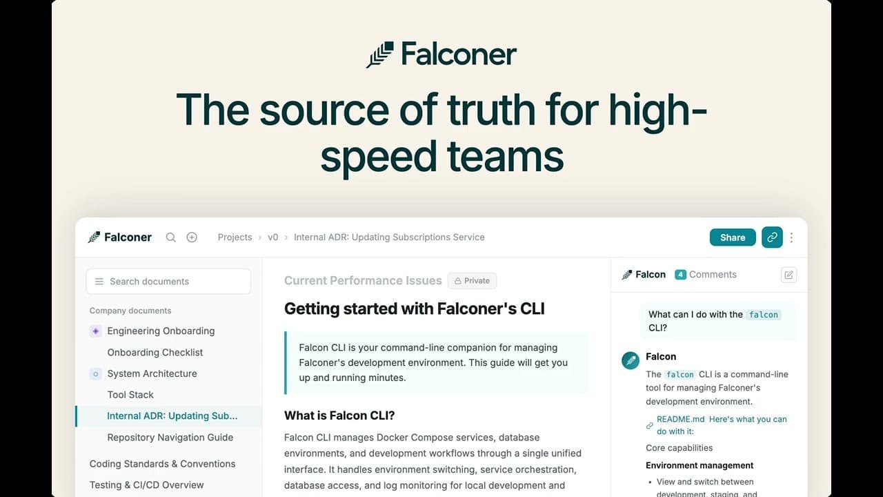 Falconer screenshot 1