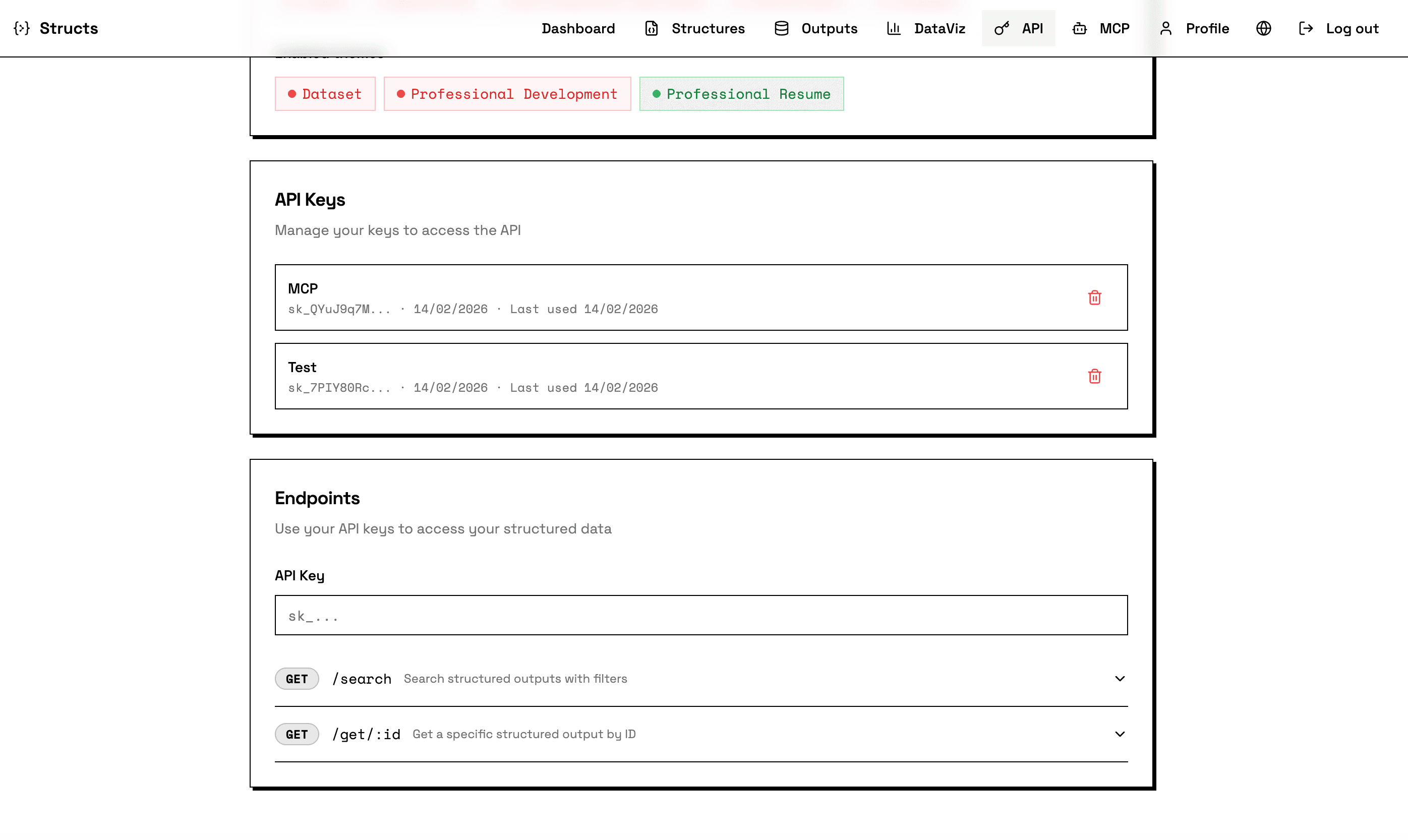 Structs screenshot 9