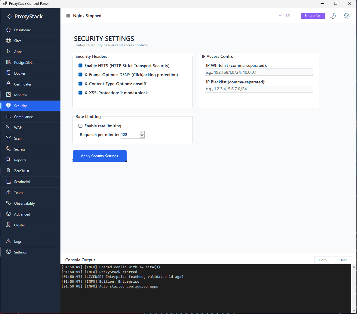 ProxyStack + SentinelAI screenshot 8