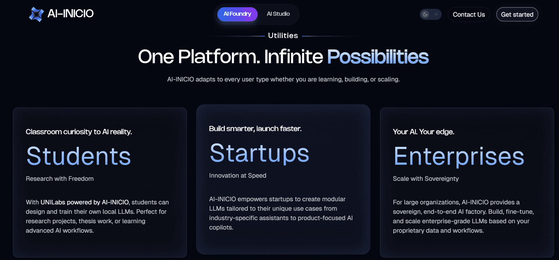 AI-Inicio -  future of Sovereign AI screenshot 9