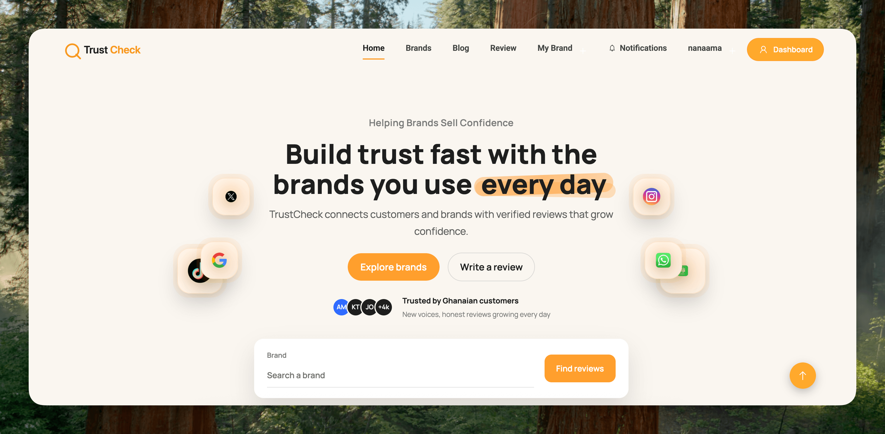 TrustCheck screenshot 1
