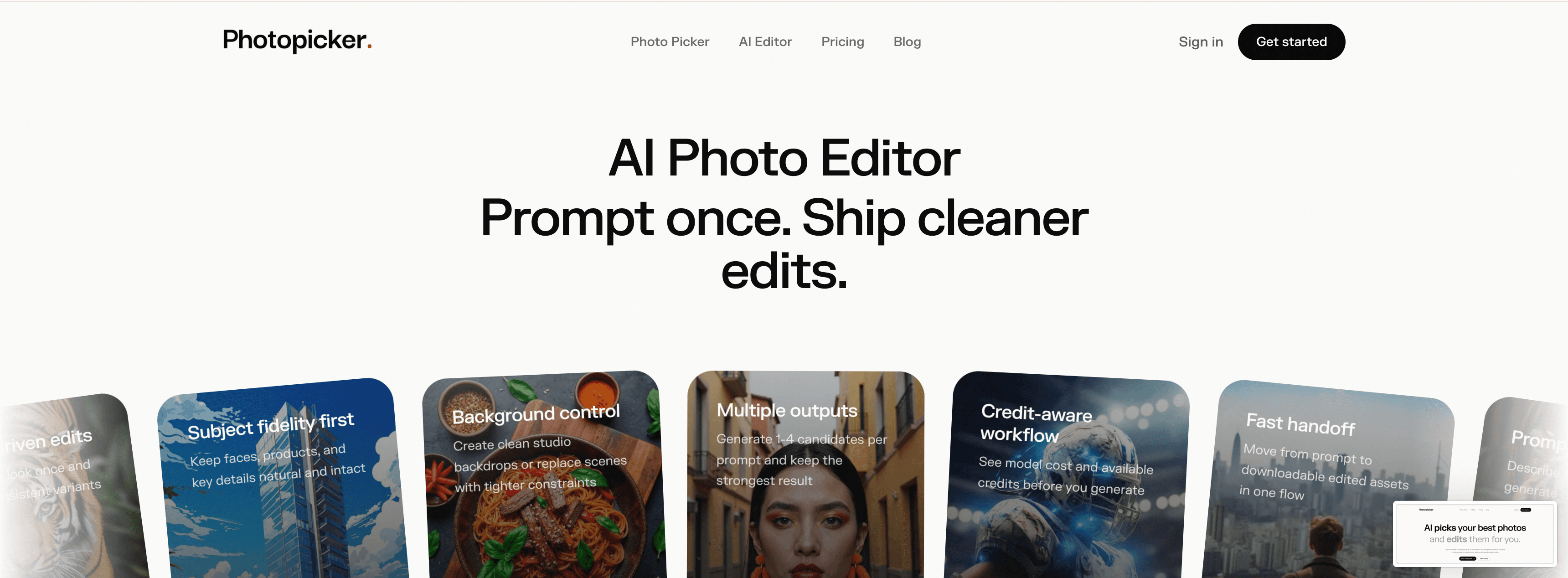 PhotoPicker - AI Photo Editor screenshot 3