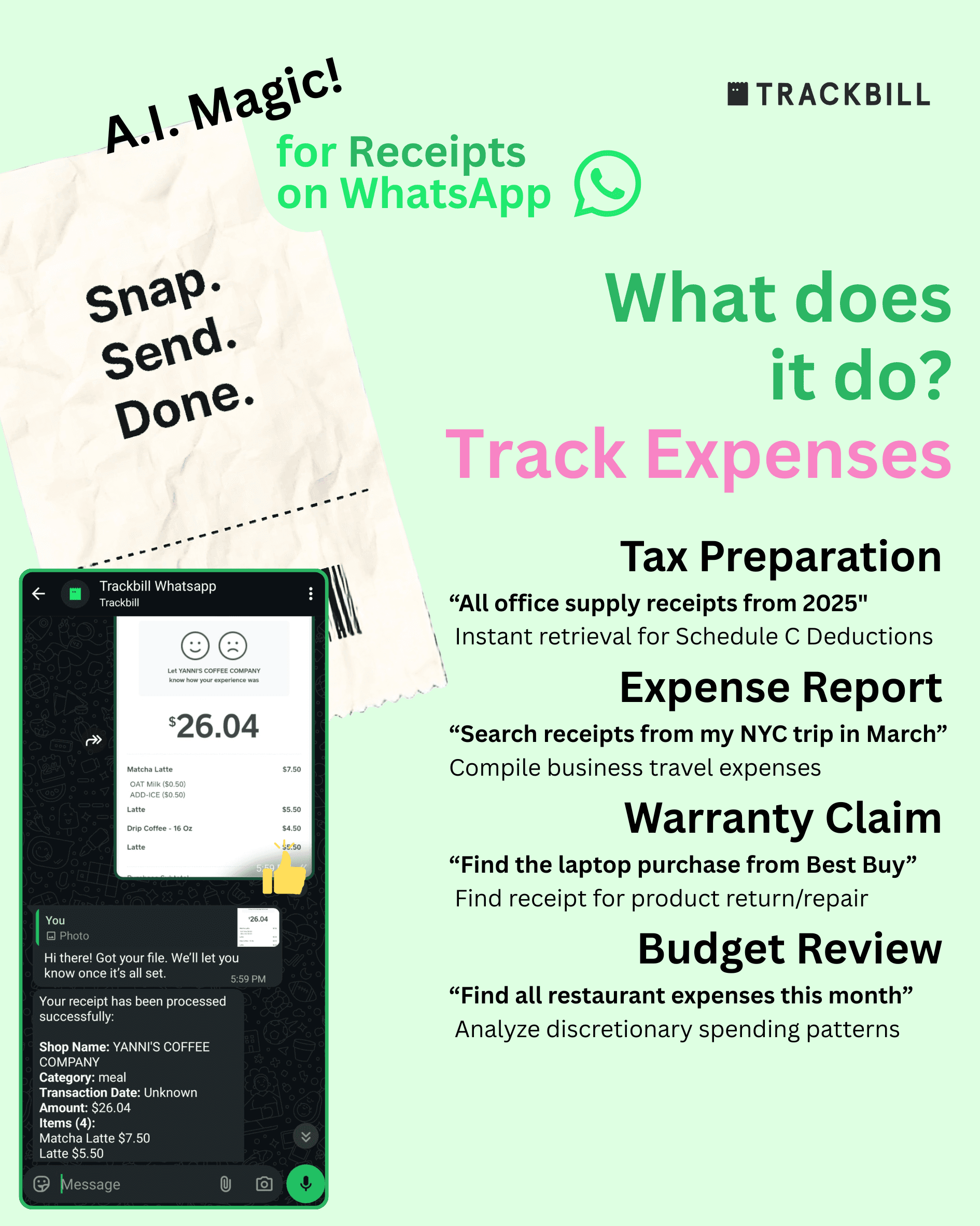 TrackBill.ai screenshot 7