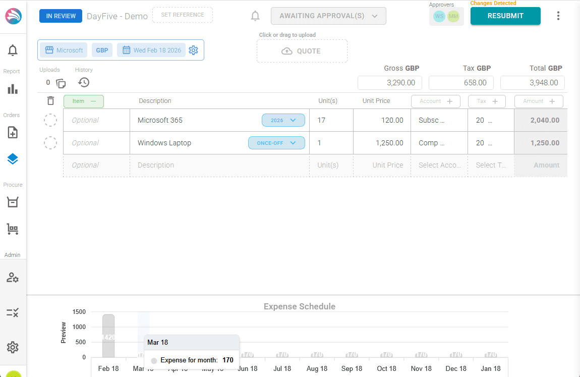 DayFive screenshot 1