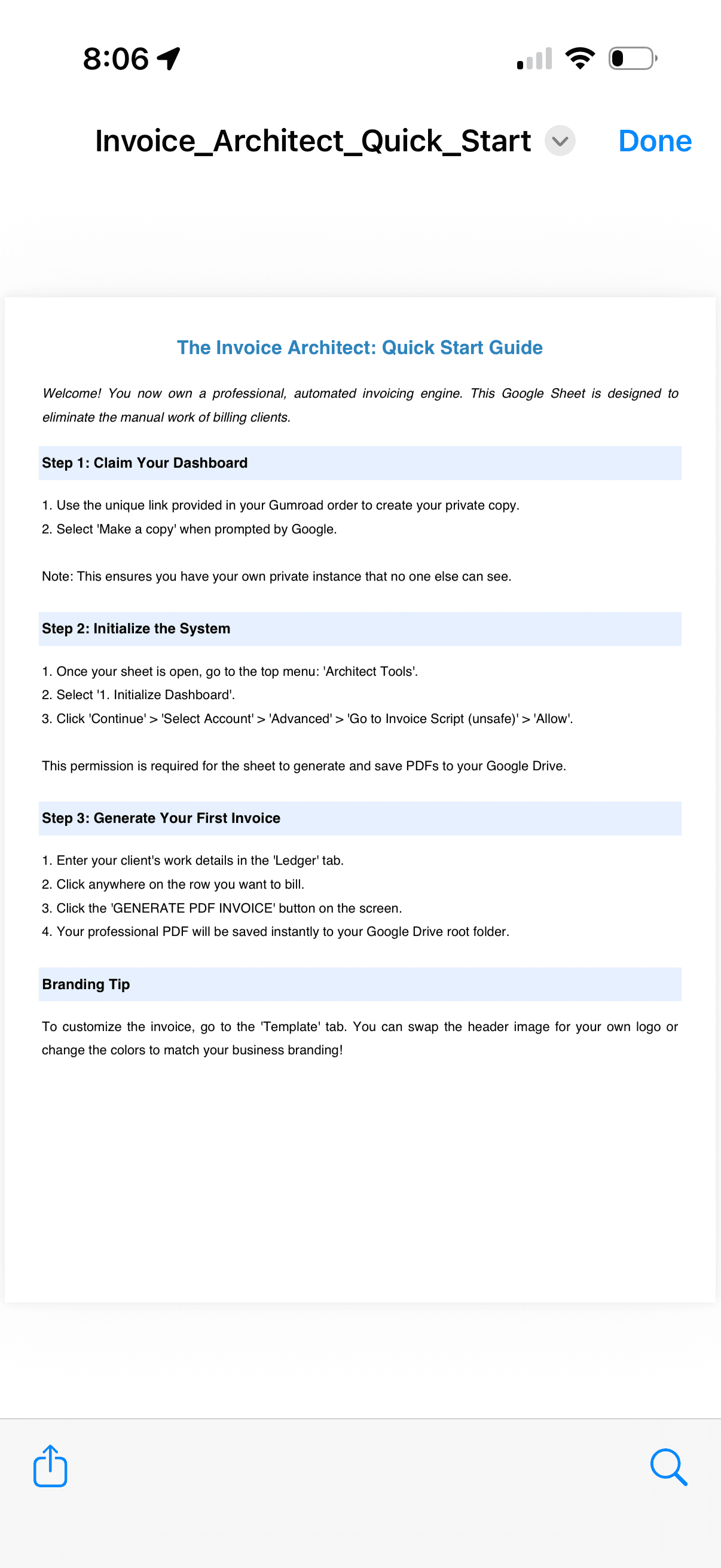 Invoice Architect screenshot 1