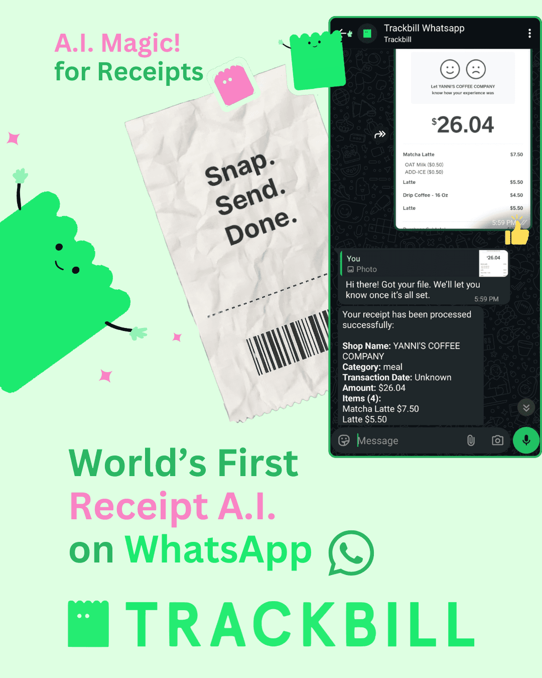 TrackBill.ai screenshot 2