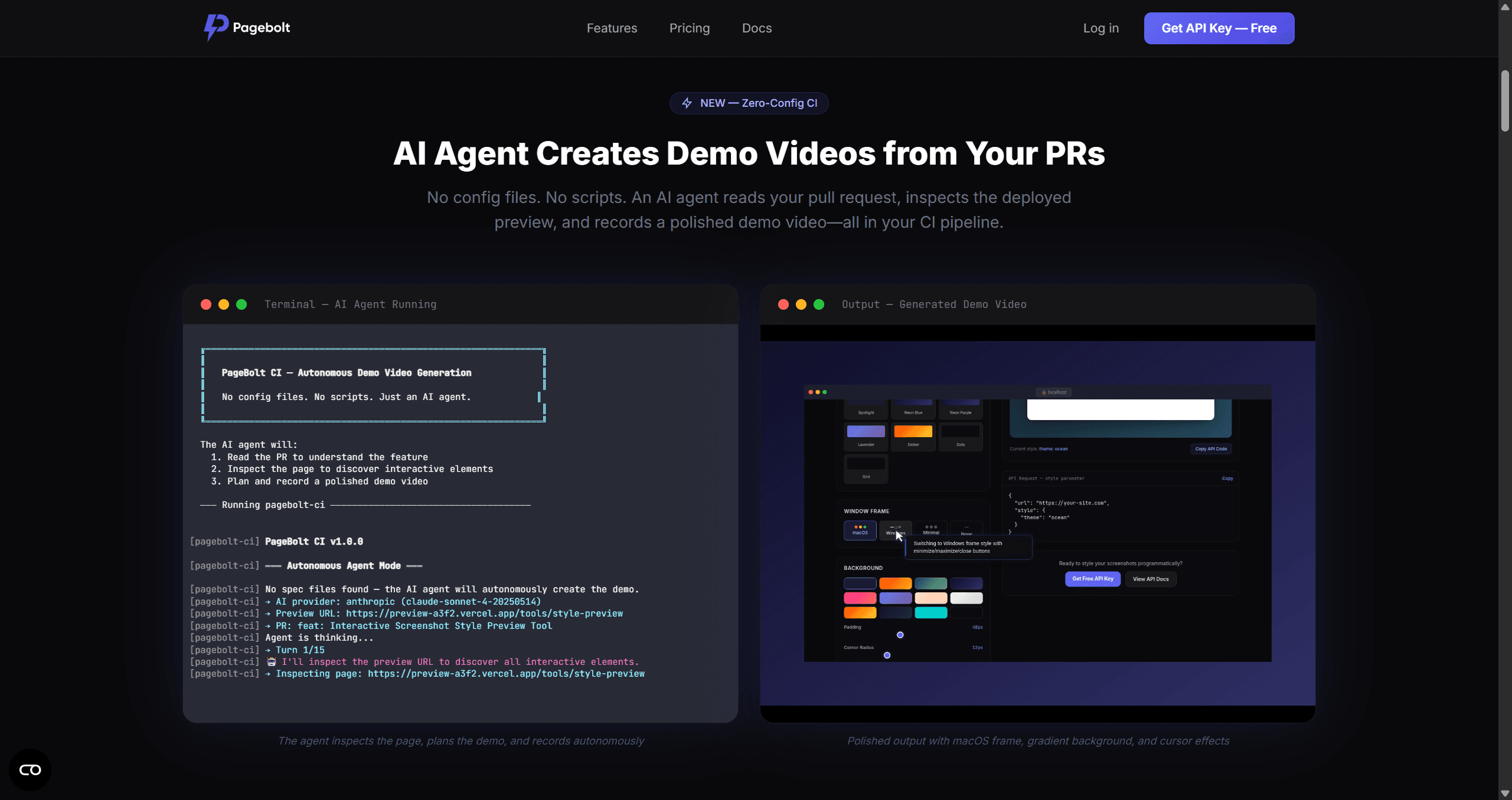 Pagebolt screenshot 3