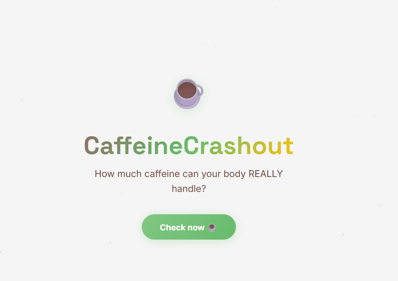 CaffeineCrashout screenshot 1