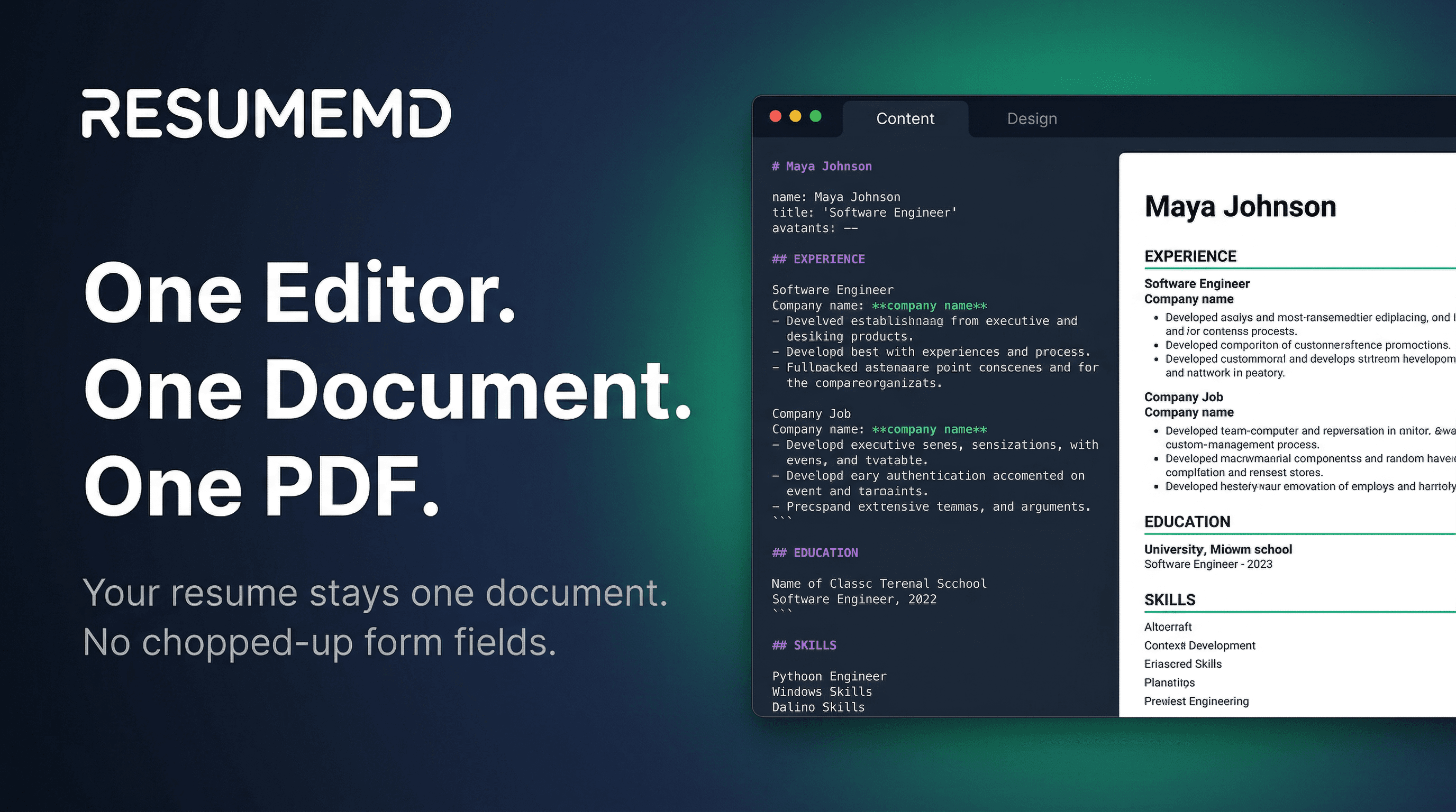 ResumeMD screenshot 5