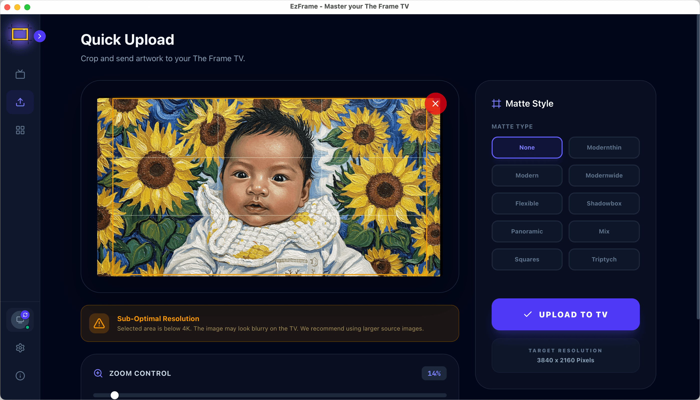 EzFrame screenshot 2