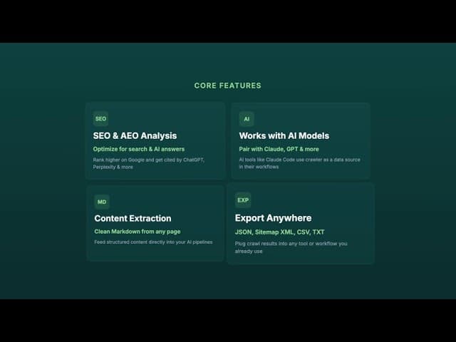 Crawler.sh screenshot 1