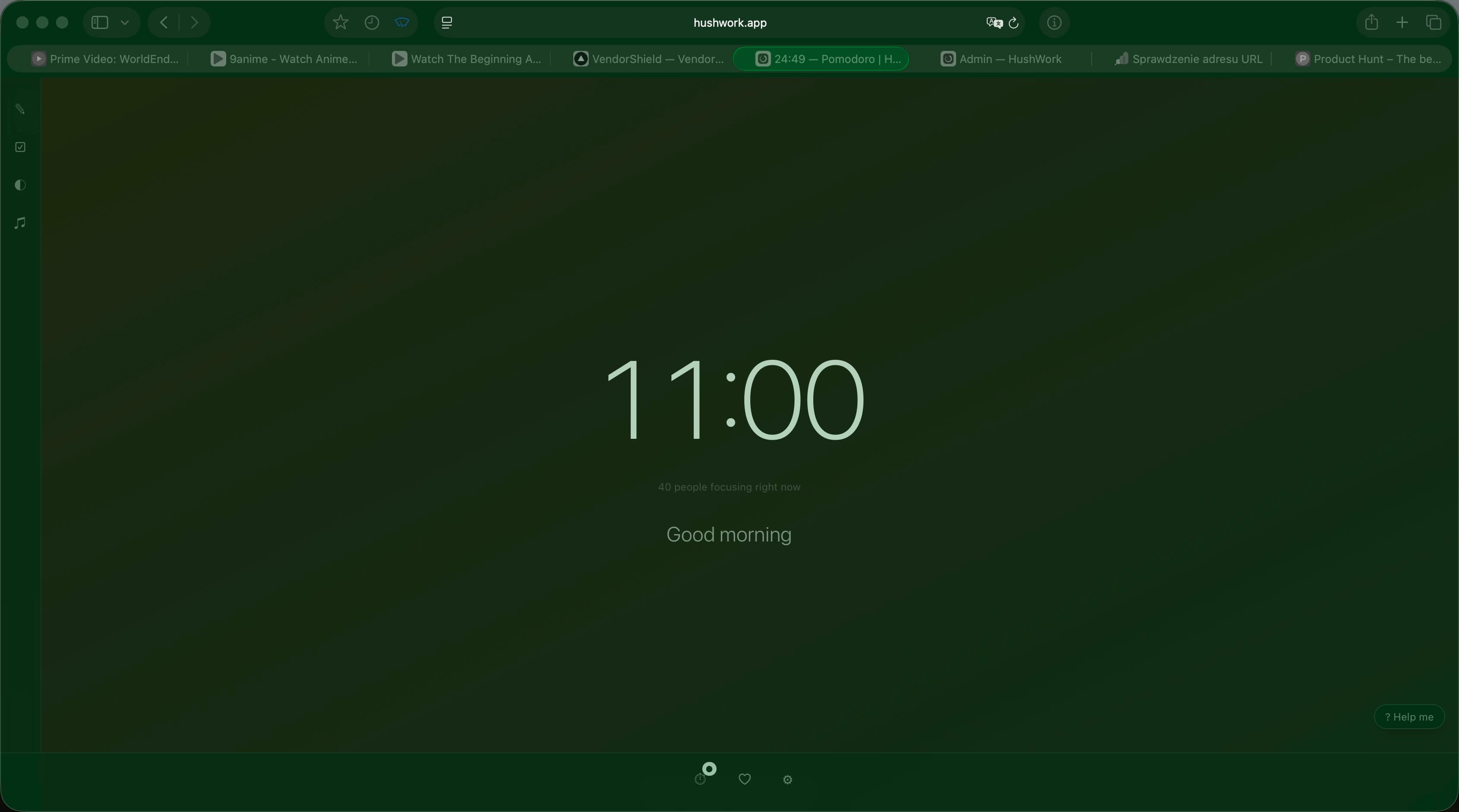 HushWork screenshot 1