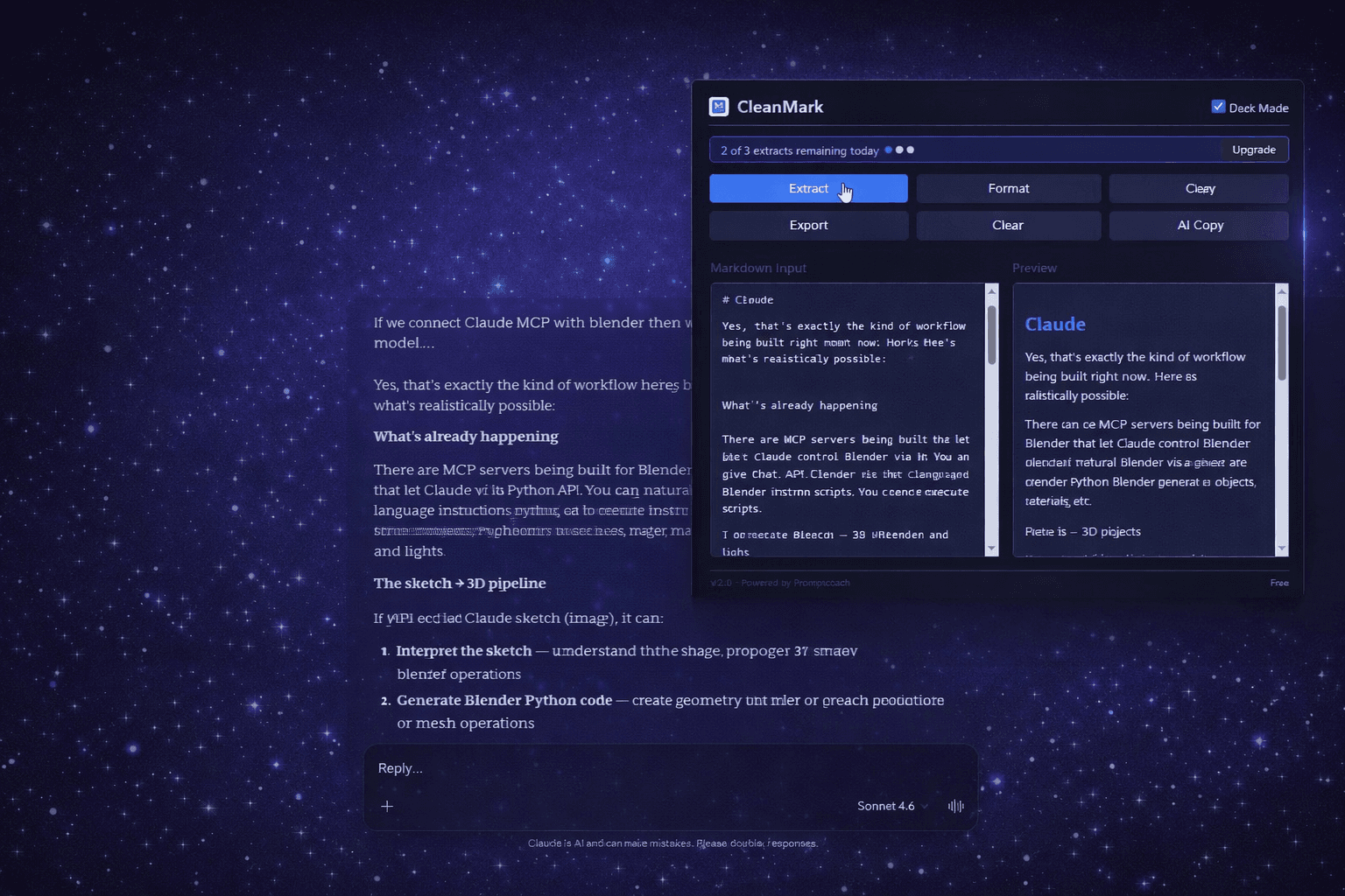 CleanMark - Smart Markdown Extractor screenshot 8