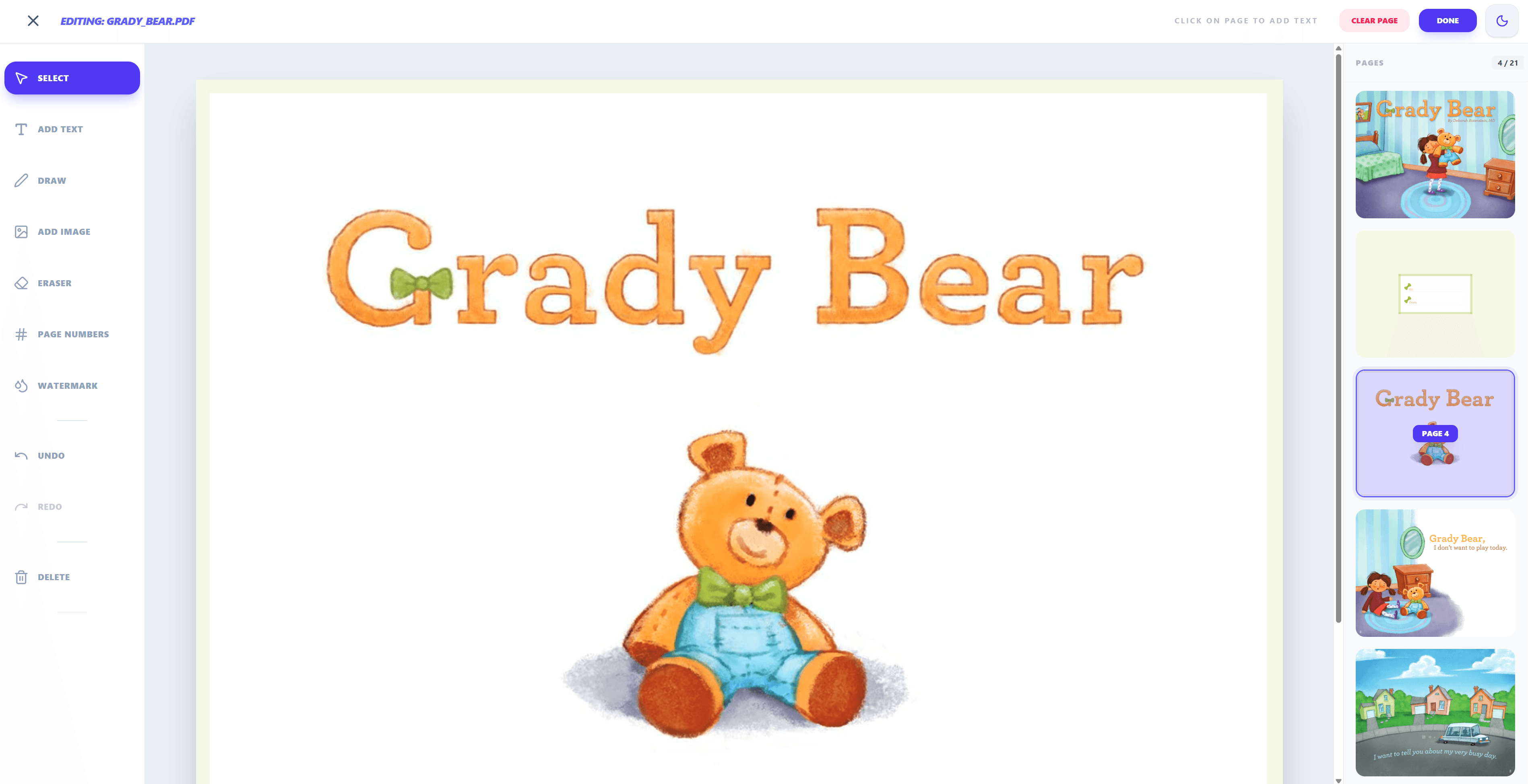 PDF Editor screenshot 5