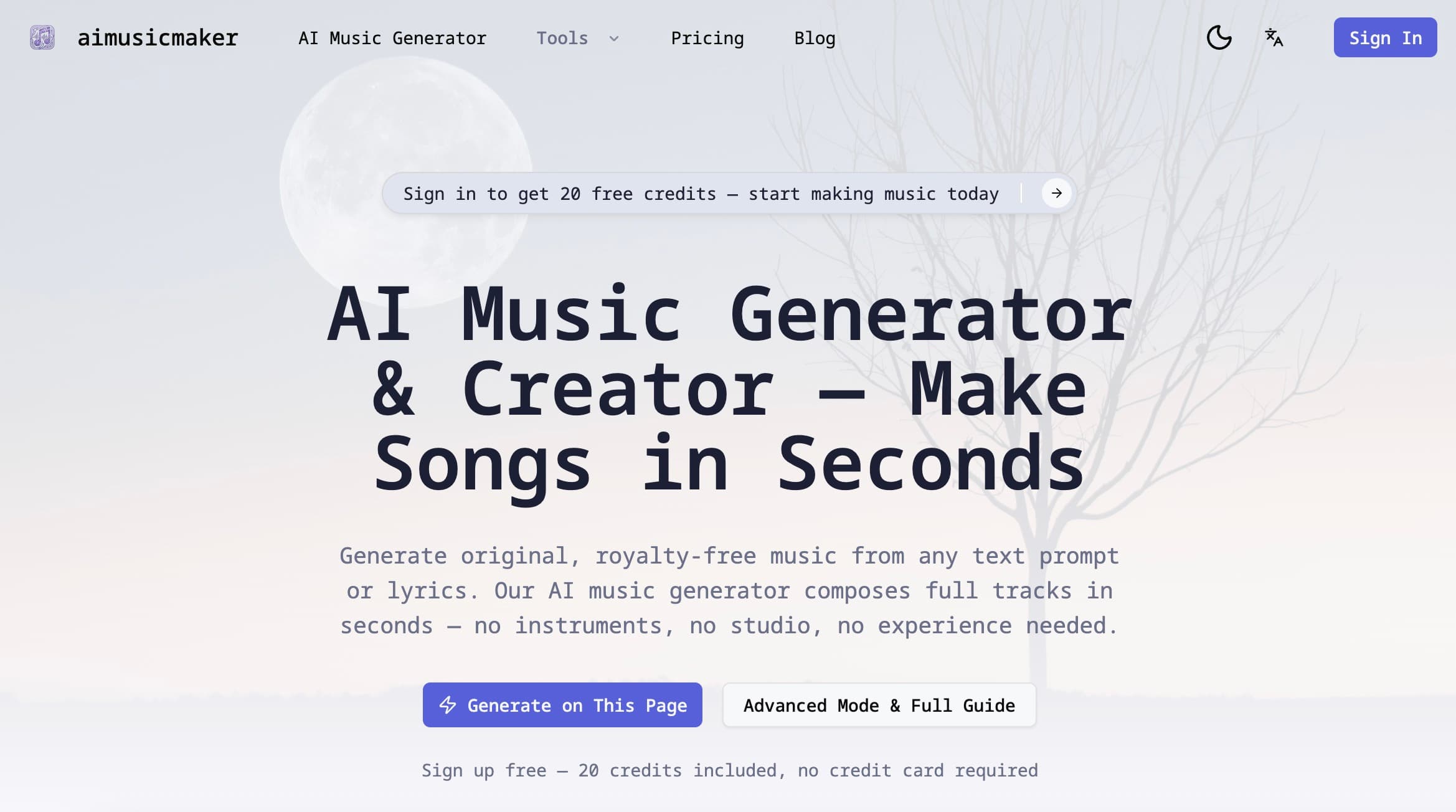 AIMusicMaker screenshot 1