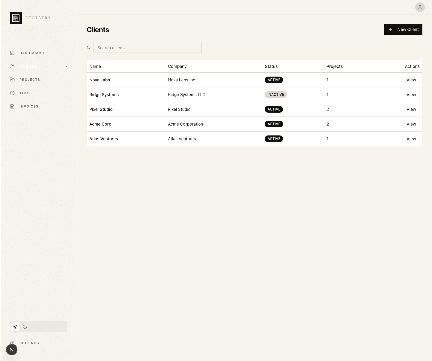 FreelanceHQ screenshot 3