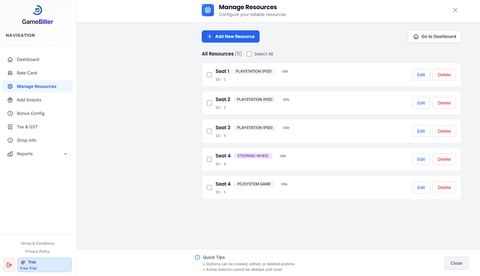 GameBiller screenshot 7