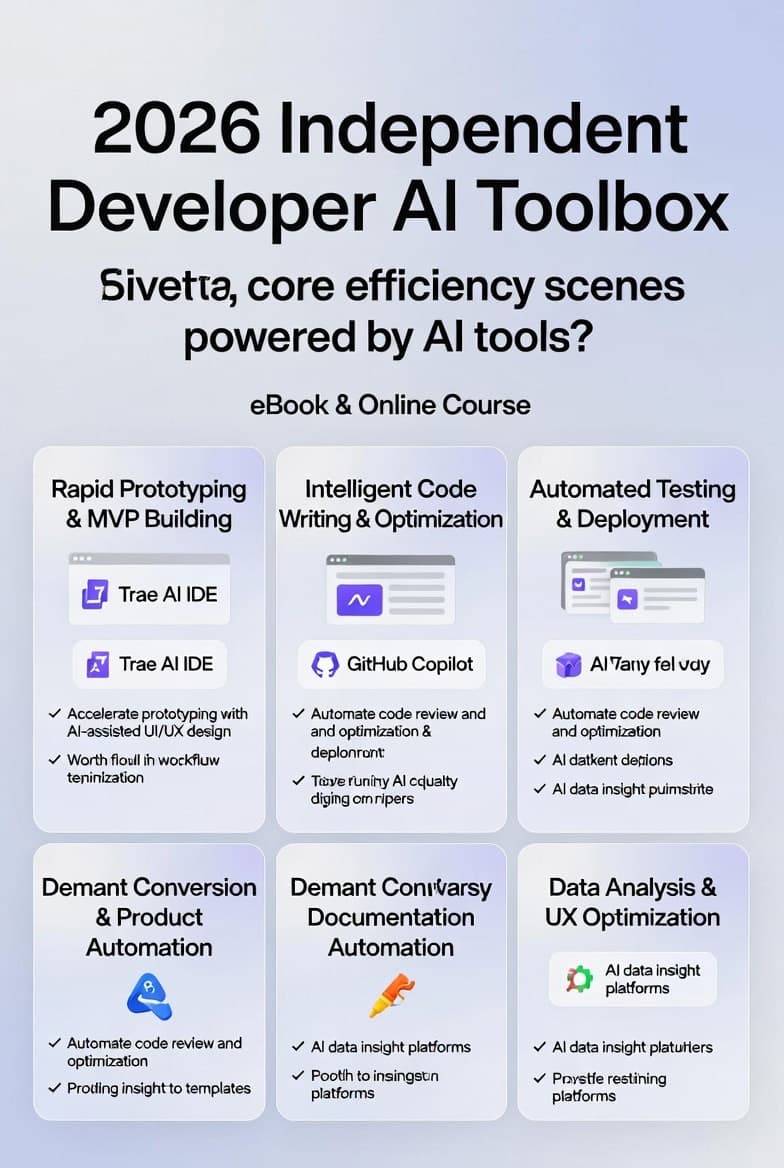 2026 独立开发 AI 工具箱：从 Idea 到 Launch 的全栈加速方案 screenshot 1