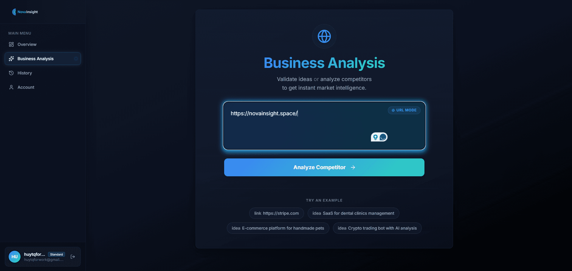 NovaInsight screenshot 2