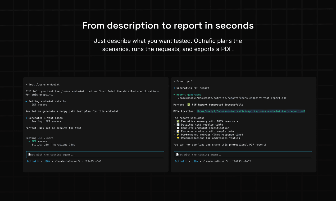 Octrafic screenshot 2