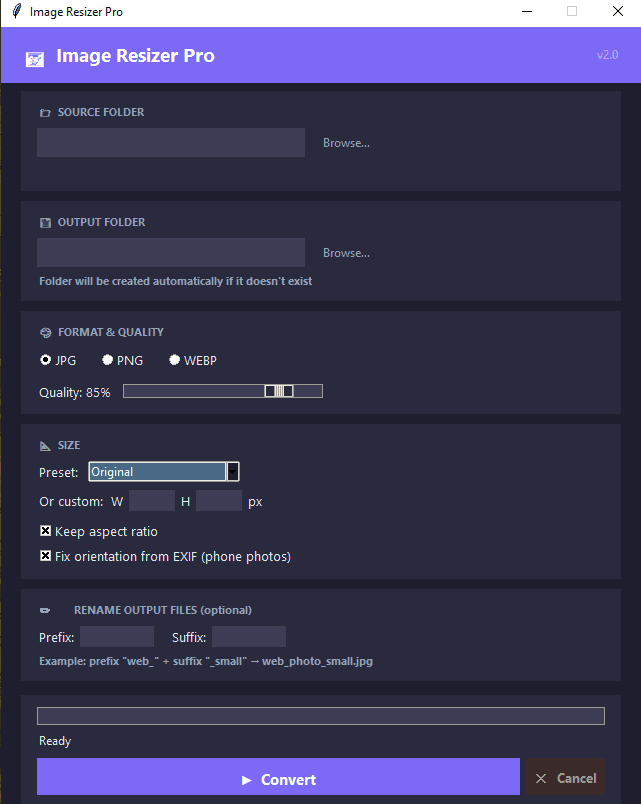 Image Resizer Pro screenshot 2