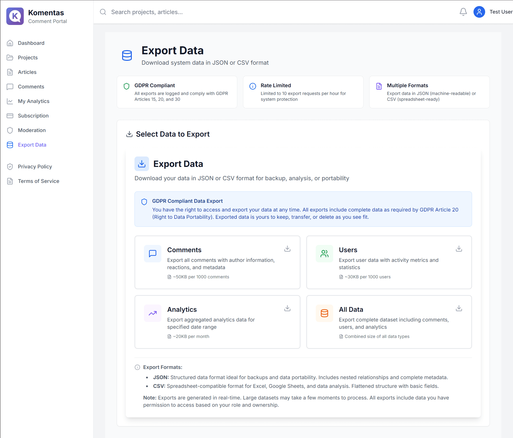 Komentas screenshot 16