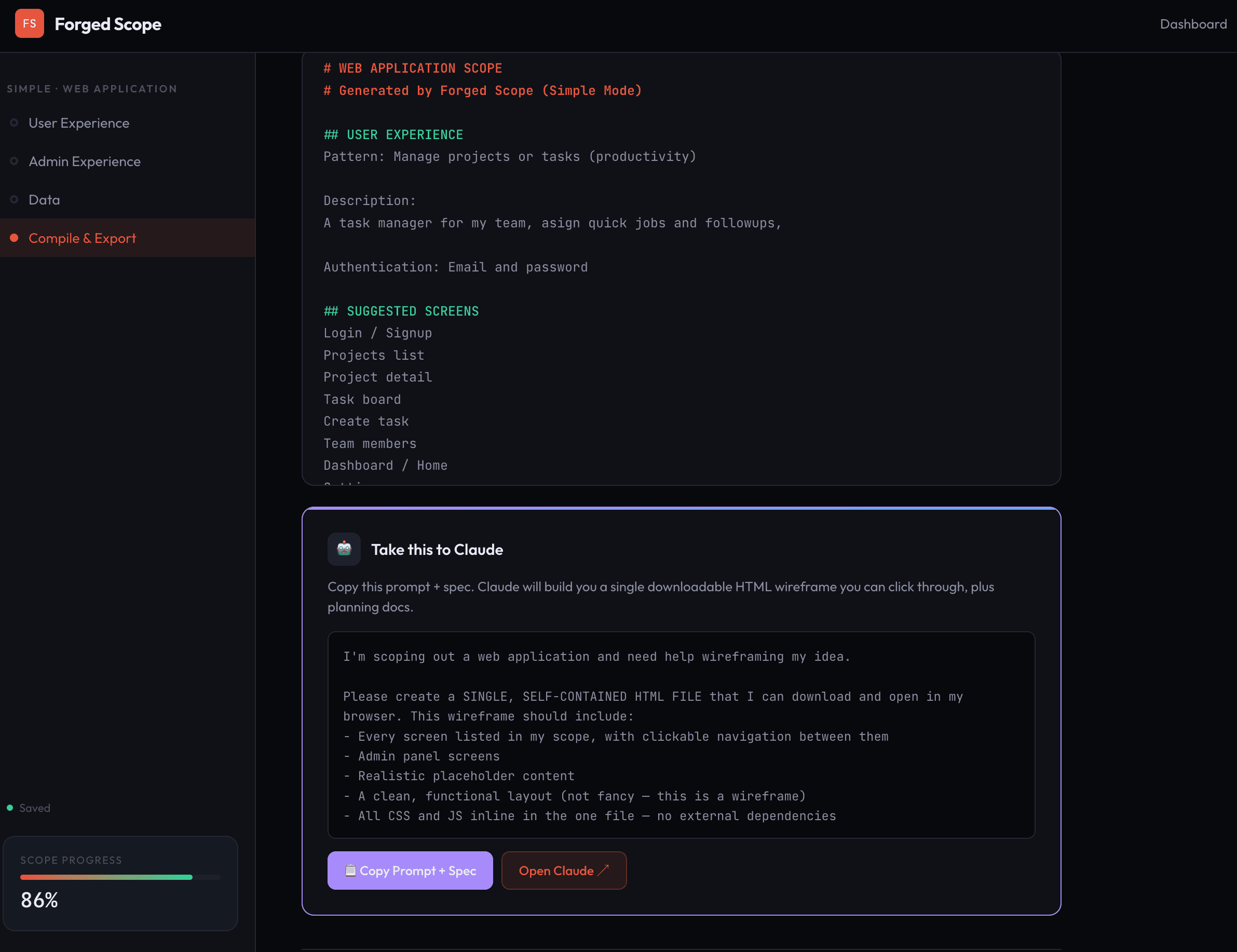 Forged Scope screenshot 6