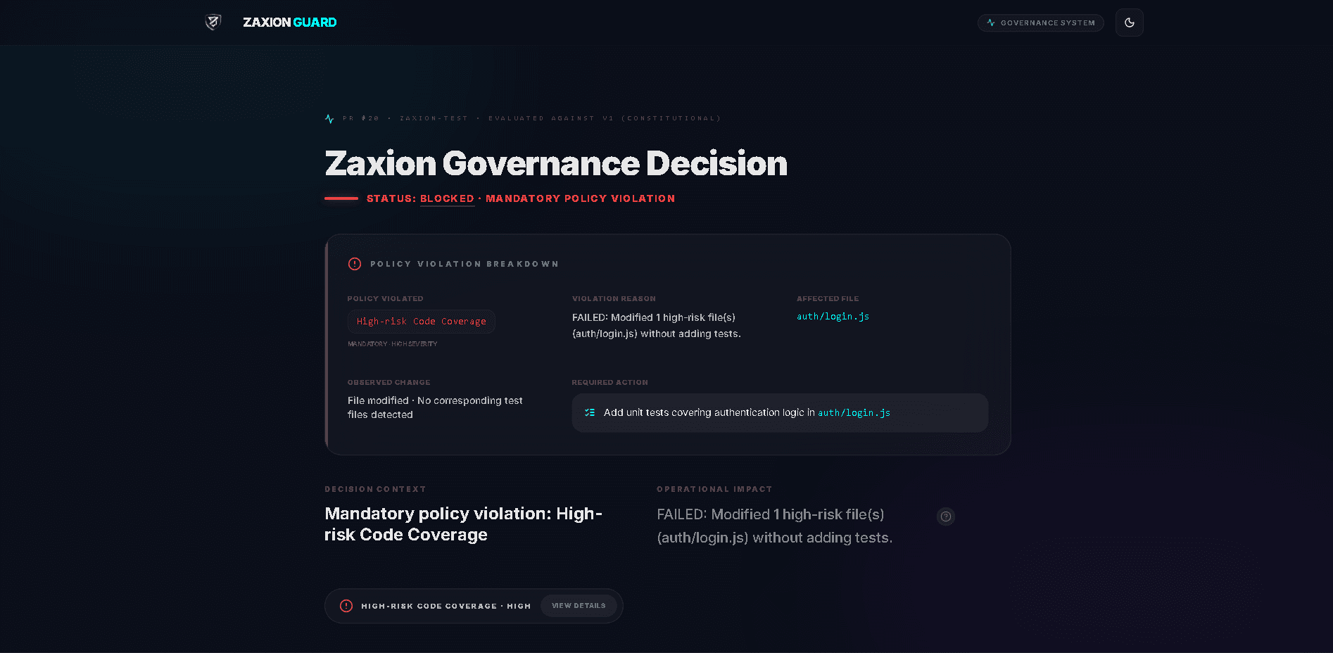 Zaxion screenshot 2