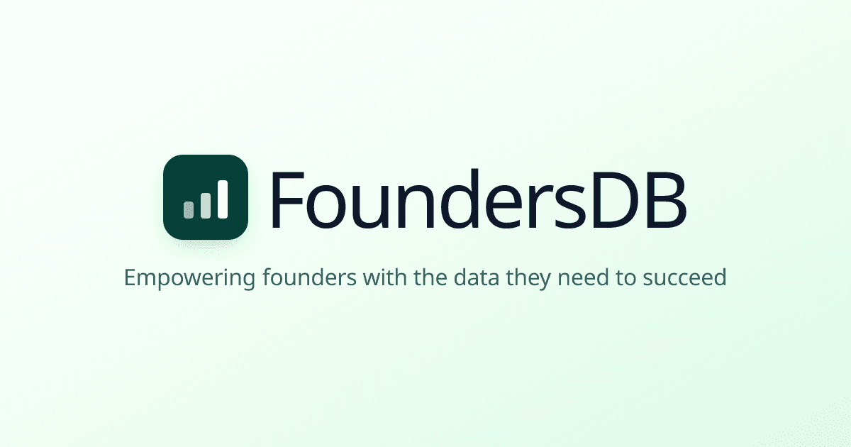 FoundersDB screenshot 1