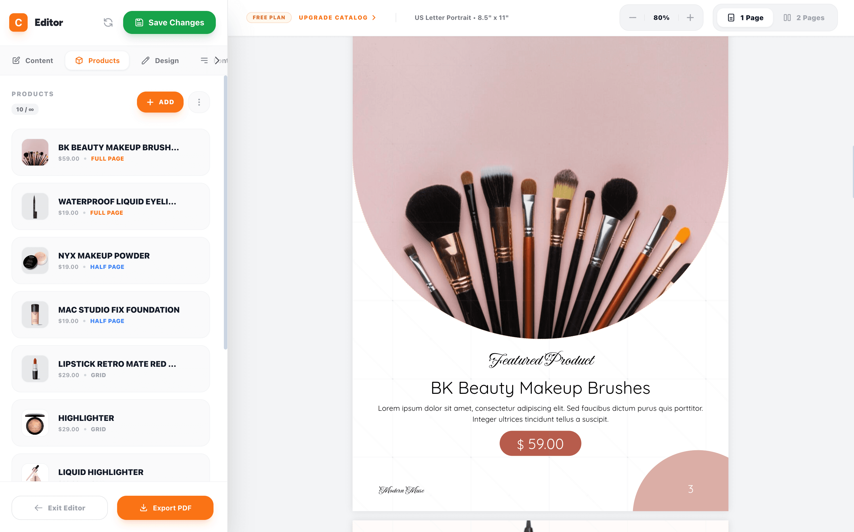 CatalogBuilderApp screenshot 4