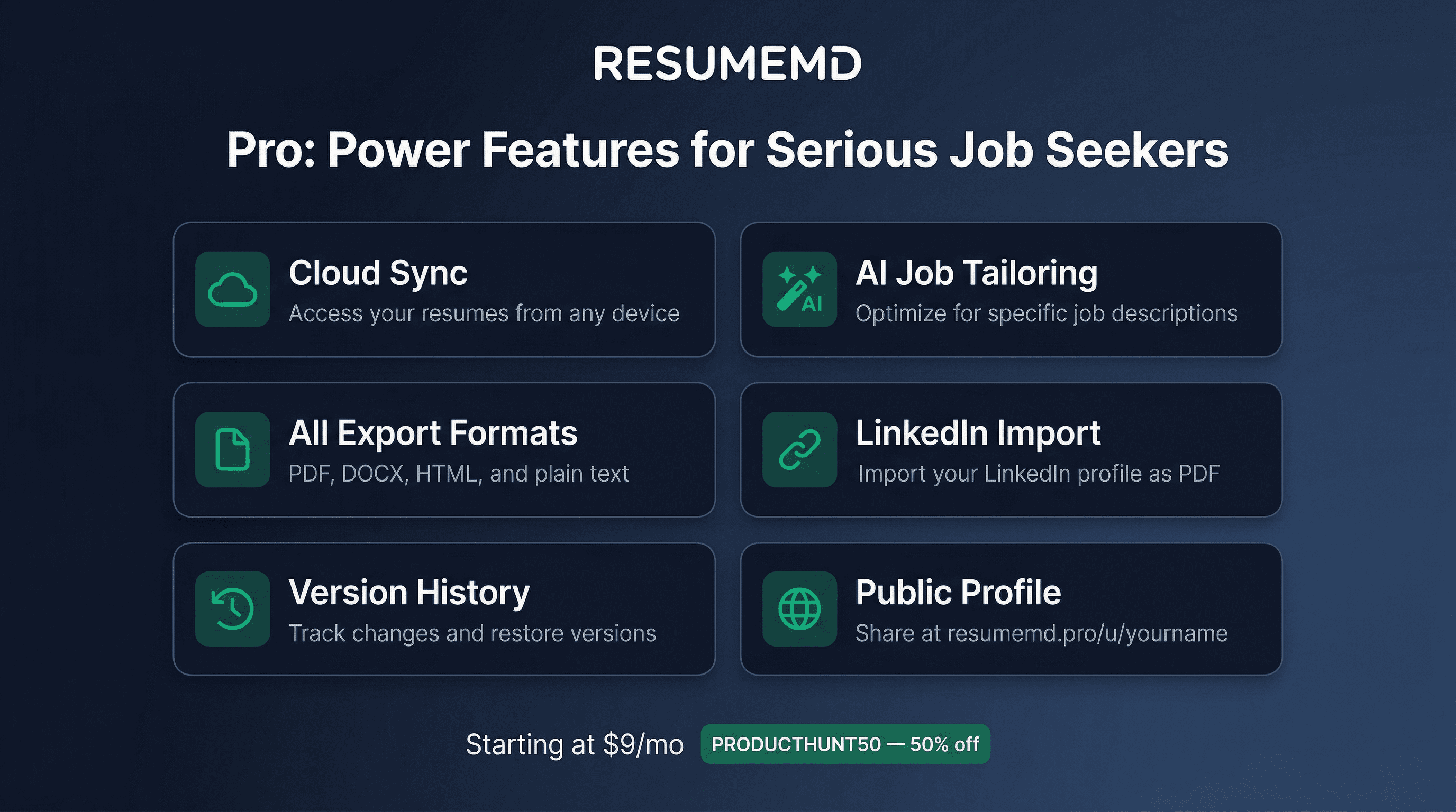 ResumeMD screenshot 10