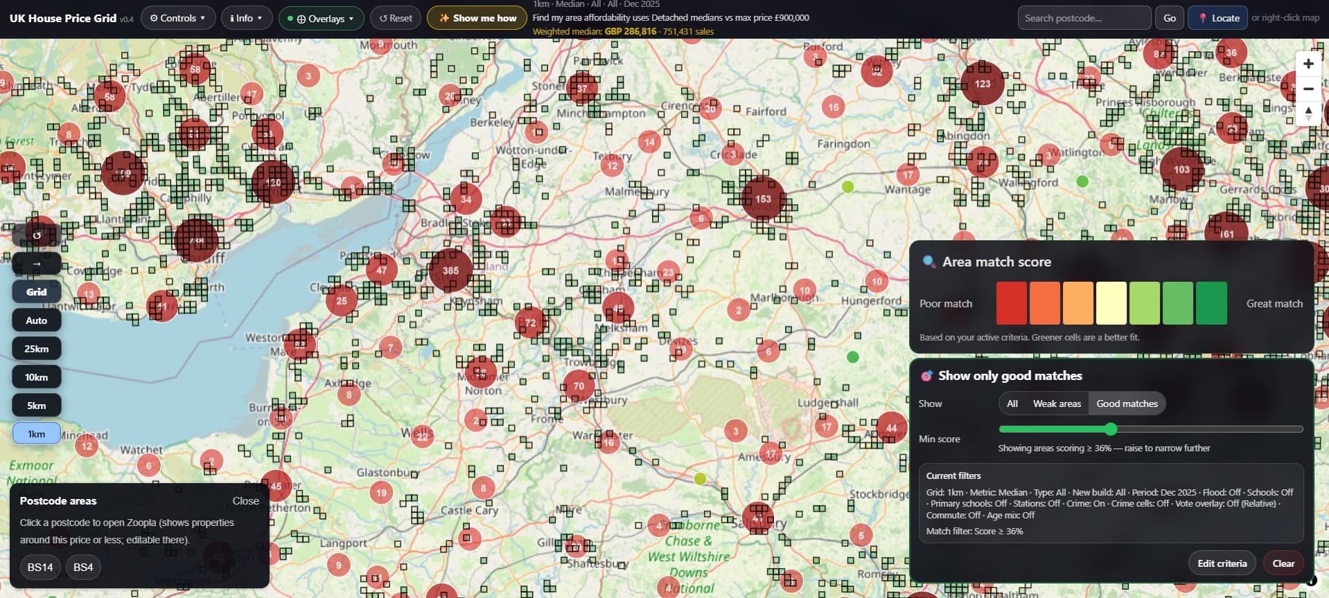 UK House Price Map screenshot 2