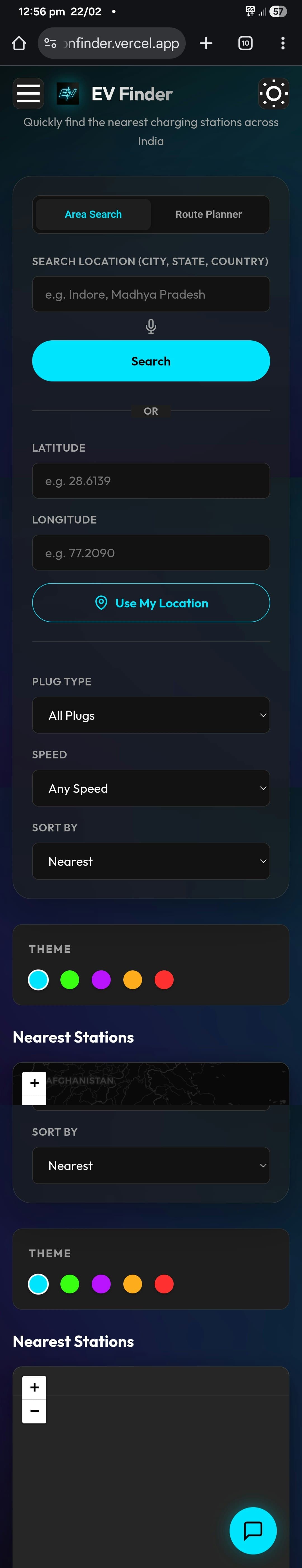 EV Charger Finder screenshot 1