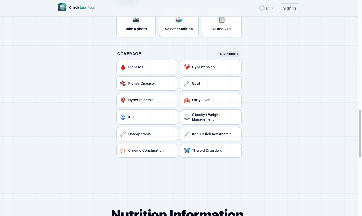 CheckLab Food screenshot 5